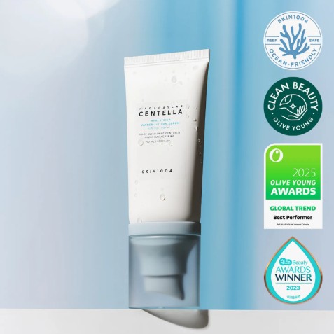 Lightweight Korean sunscreen textures for oily skin