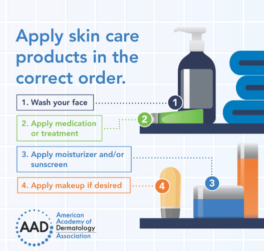 Morning Korean skincare routine steps